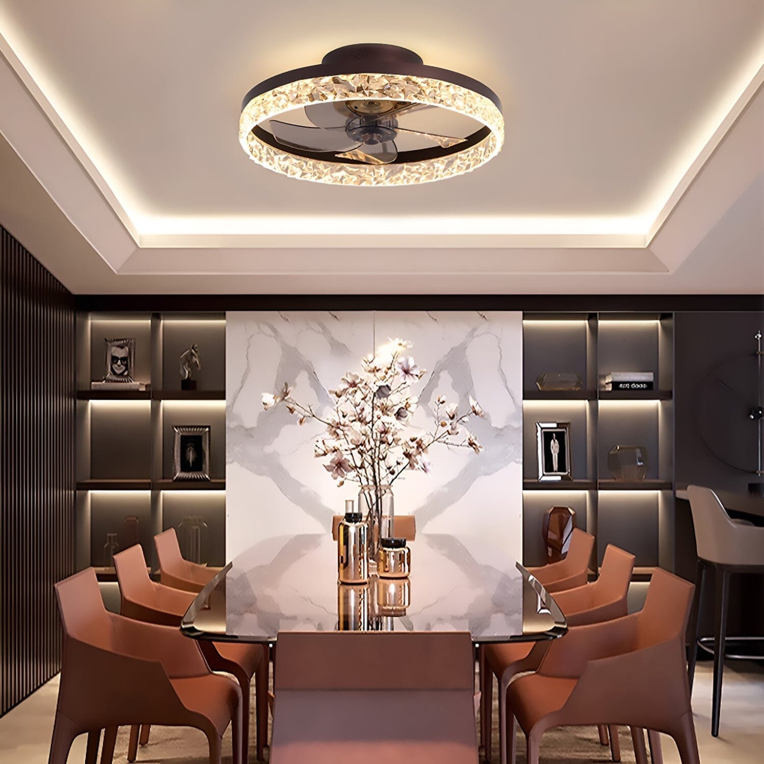 Twist-Modern Ceiling Fan-ZENDUCE