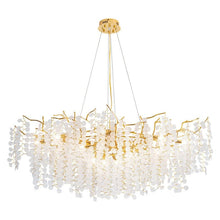 VALORA-Artistic Gold-Plated Branch Inspired Chandelier-ZENDUCE