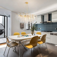 VALORA-Artistic Gold-Plated Branch Inspired Chandelier-ZENDUCE