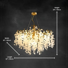 VALORA - (OPEN BOX) - ZENDUCE - Round - 48" x 48" x 24" / 120cm x 120cm x 60cm / Warm White / Bronze