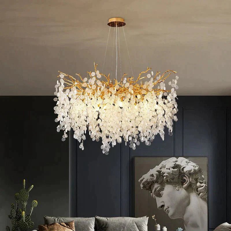 VALORA - (OPEN BOX) - ZENDUCE - Round - 48" x 48" x 24" / 120cm x 120cm x 60cm / Warm White / Bronze