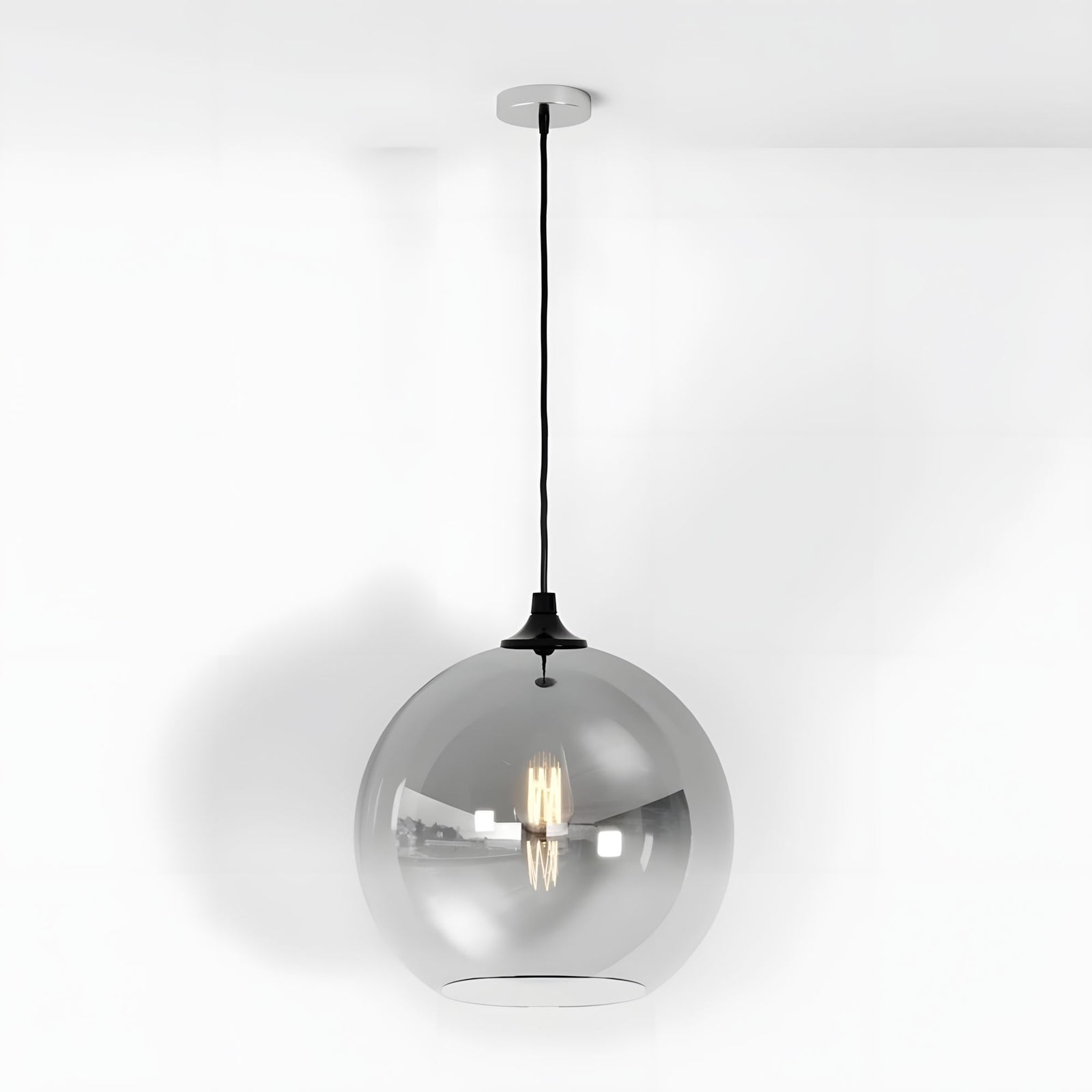 VELA-Glass Pendant Light-ZENDUCE