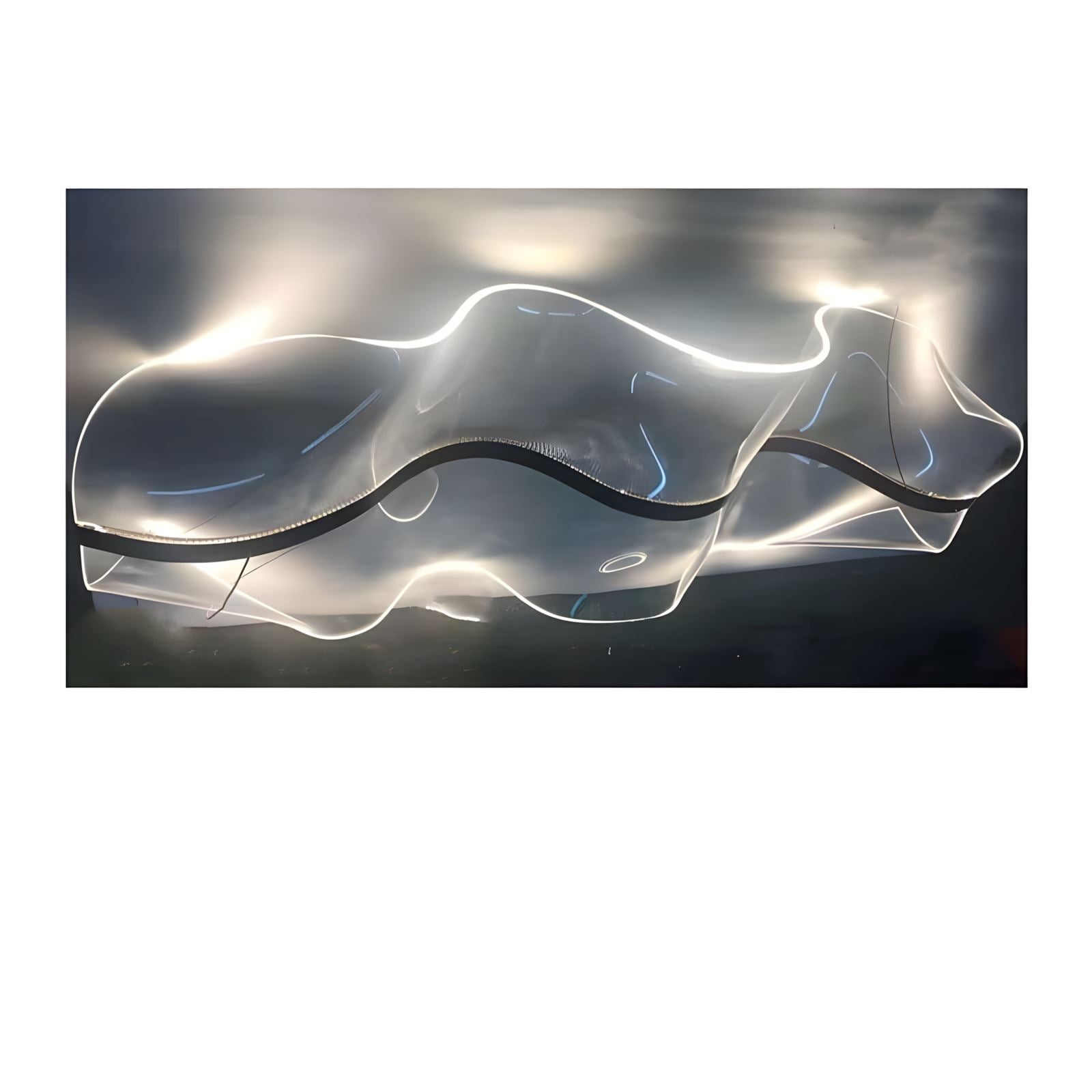 VELURE - ZENDUCE - Transparent / 39.4" / 100cm / Warm White