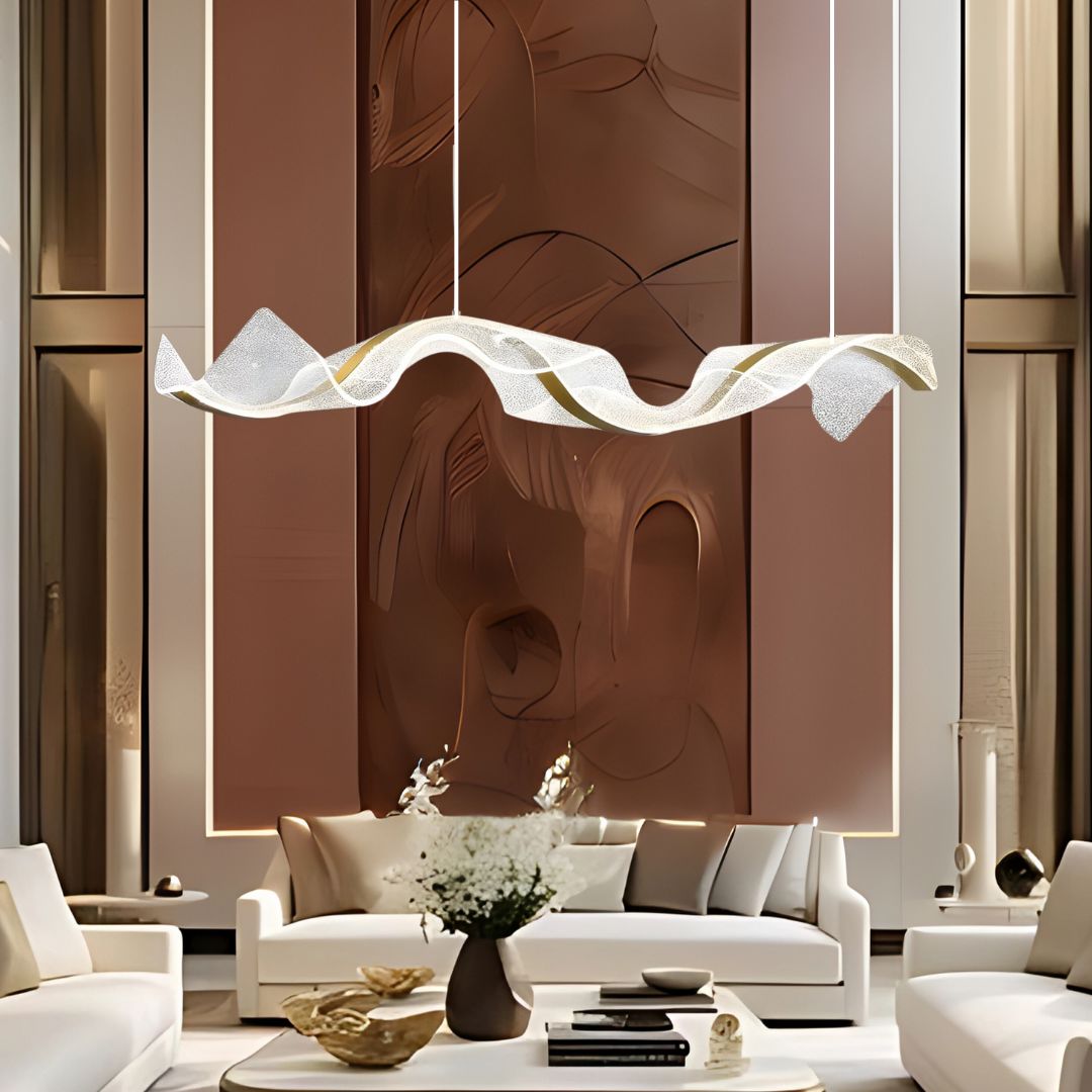 Velure Luxurious Transparent Acrylic Chandelier | ZENDUCE