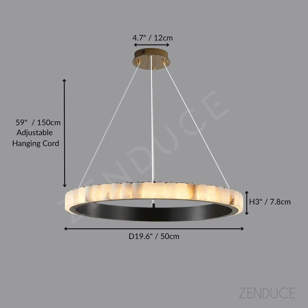 VESPERA - ZENDUCE - D19.6" / 50cm / Black Frame