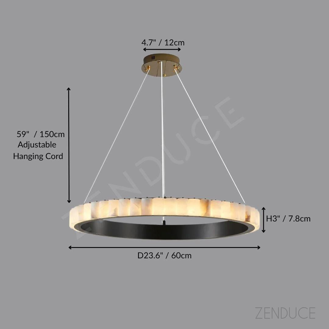 VESPERA - ZENDUCE - D23.6" / 60cm / Black Frame