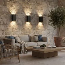 VEXOR-Modern Waterproof Up & Down LED Outdoor Wall Light-ZENDUCE