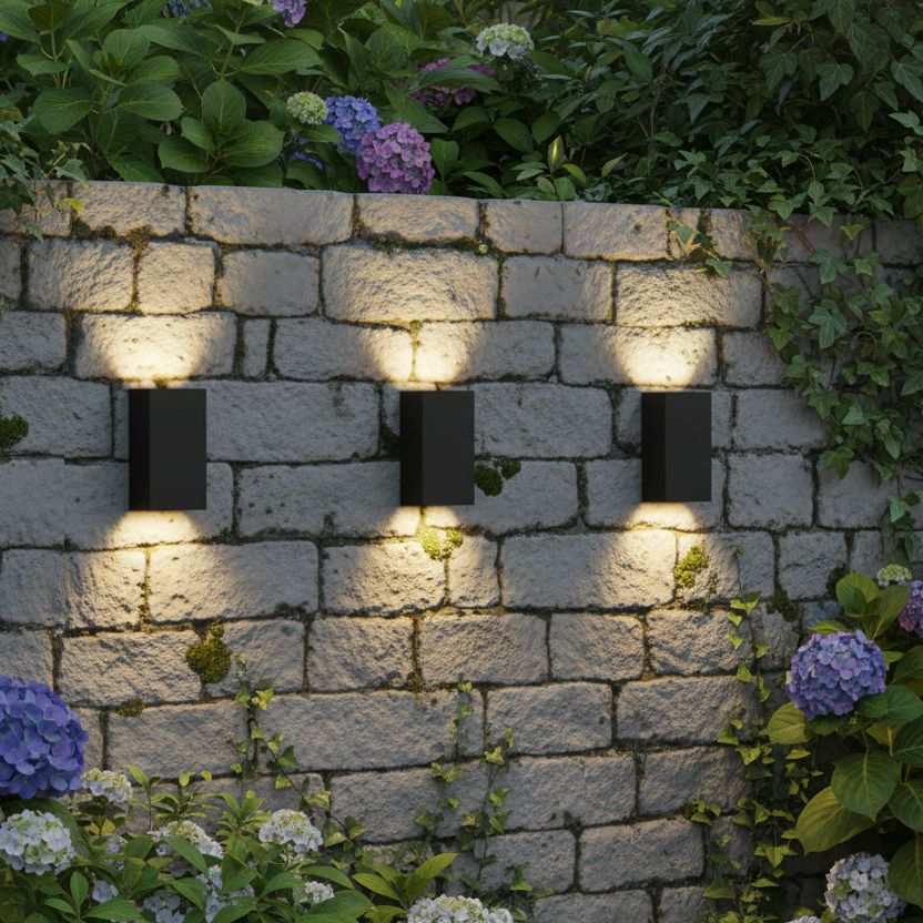 VEXOR-Modern Waterproof Up & Down LED Outdoor Wall Light-ZENDUCE