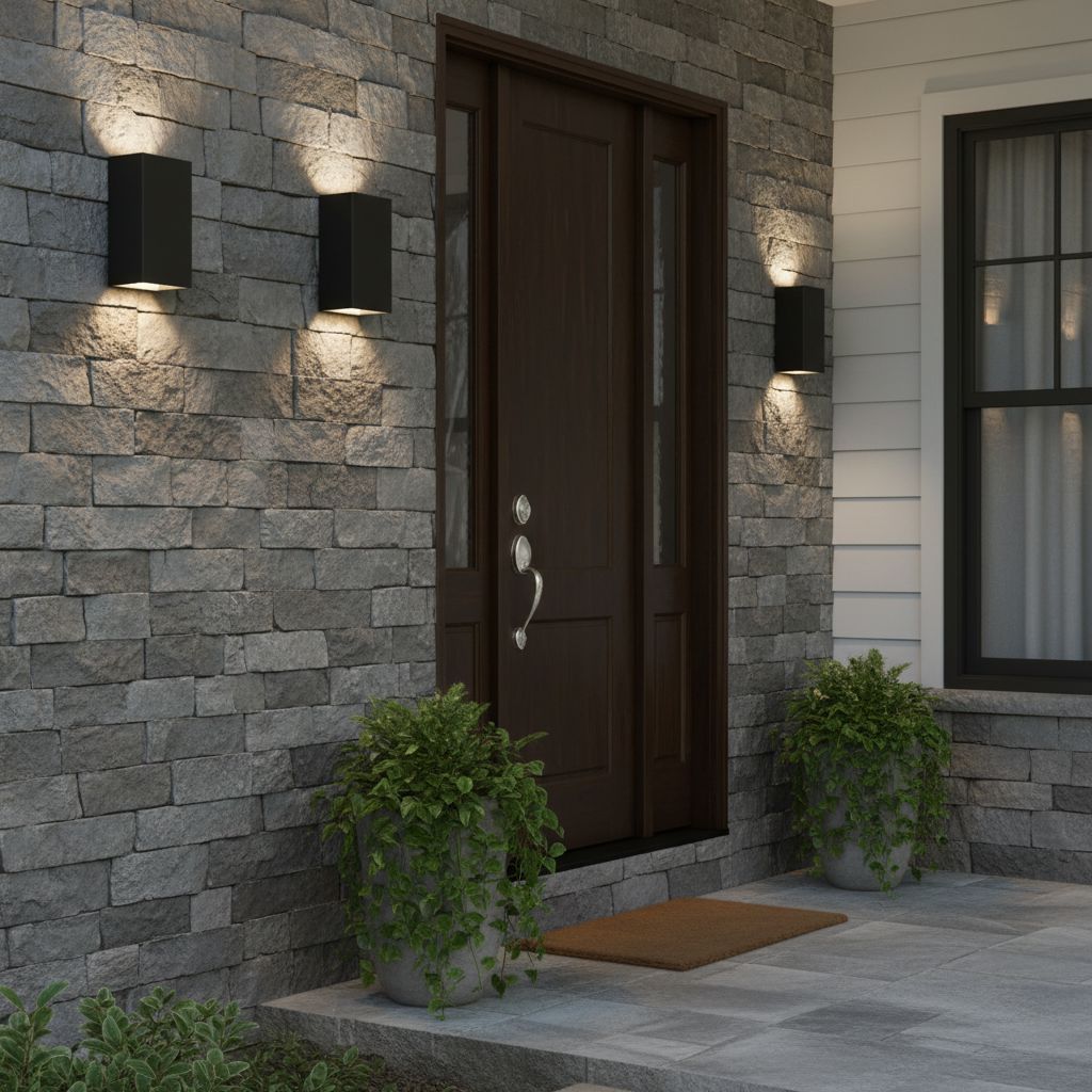 VEXOR-Modern Waterproof Up & Down LED Outdoor Wall Light-ZENDUCE