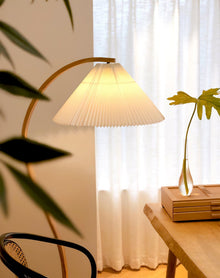 VIREX-Wooden Floor Lamp-ZENDUCE