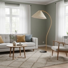 VIREX-Wooden Floor Lamp-ZENDUCE