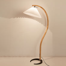 VIREX-Wooden Floor Lamp-ZENDUCE