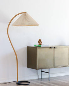 VIREX-Wooden Floor Lamp-ZENDUCE
