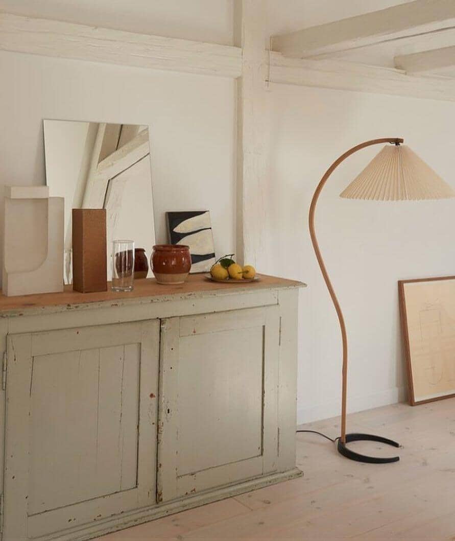 VIREX-Wooden Floor Lamp-ZENDUCE