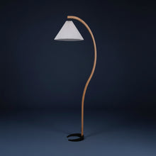 VIREX-Wooden Floor Lamp-ZENDUCE