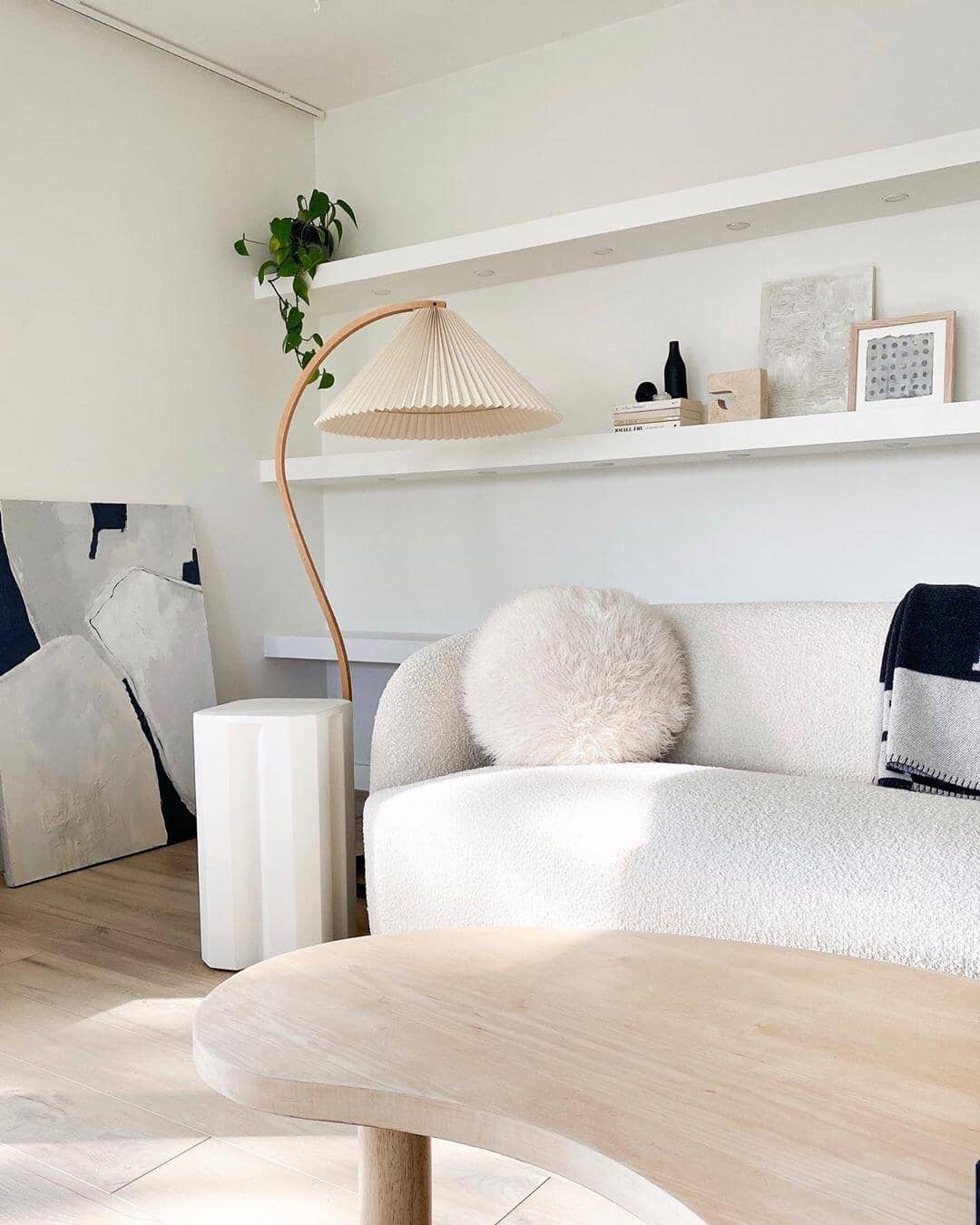 VIREX-Wooden Floor Lamp-ZENDUCE