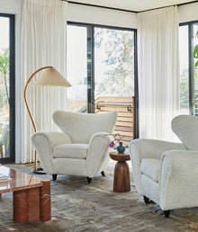 VIREX-Wooden Floor Lamp-ZENDUCE