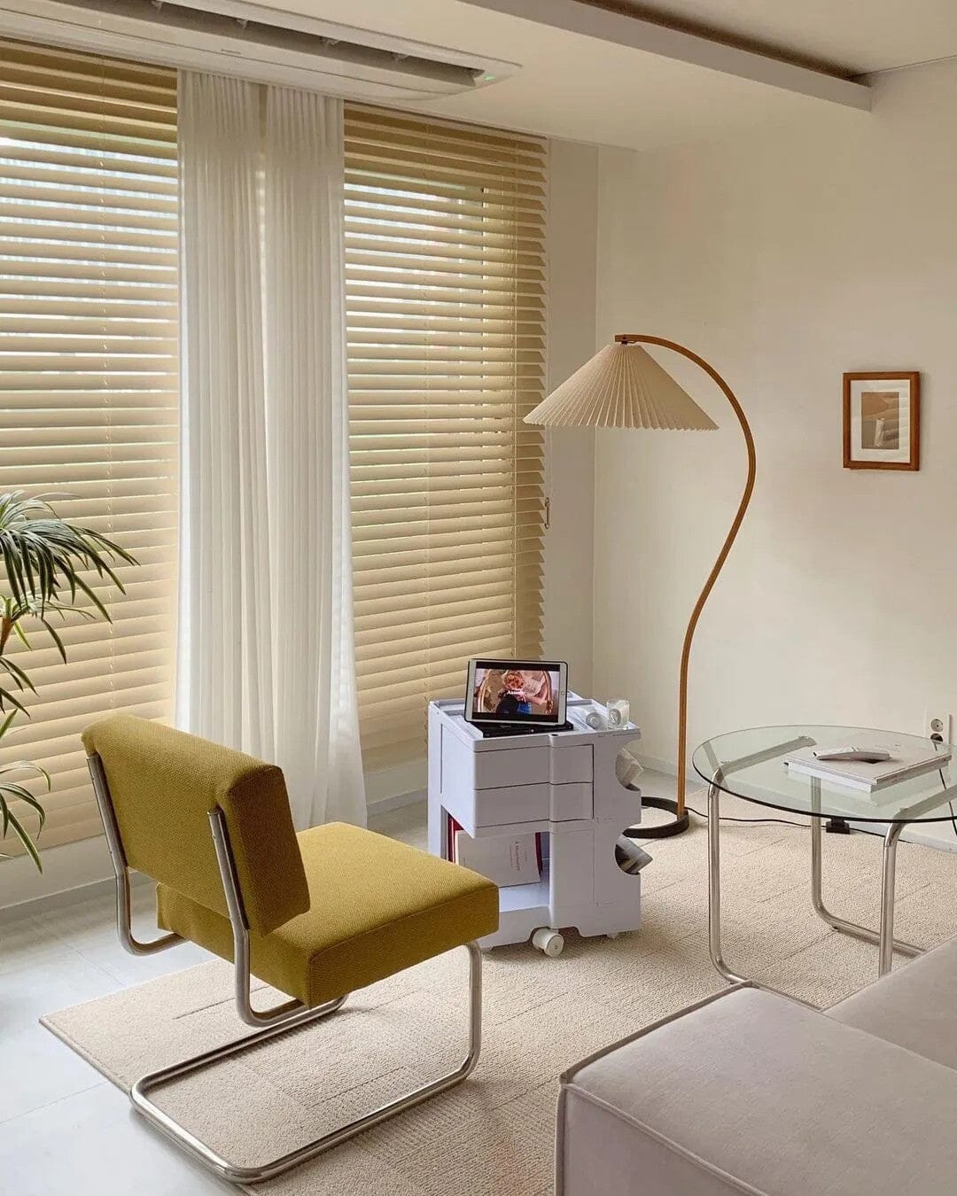 VIREX-Wooden Floor Lamp-ZENDUCE