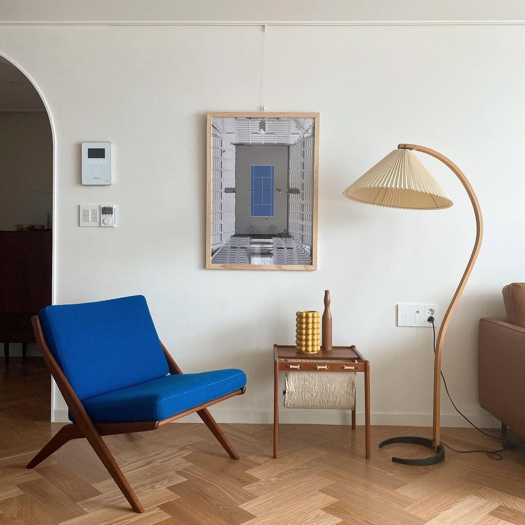 VIREX-Wooden Floor Lamp-ZENDUCE