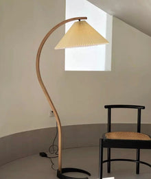 VIREX-Wooden Floor Lamp-ZENDUCE
