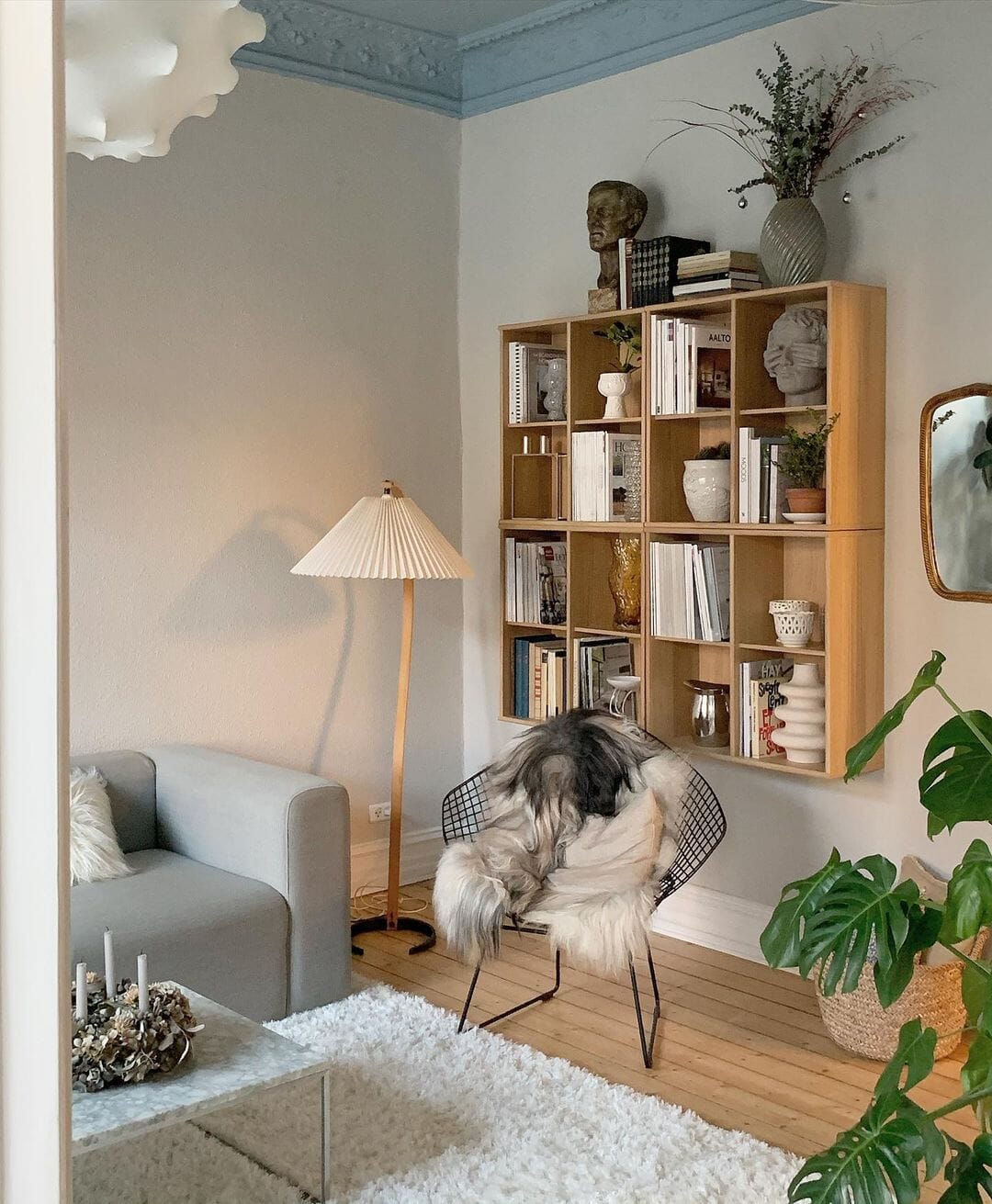 VIREX-Wooden Floor Lamp-ZENDUCE