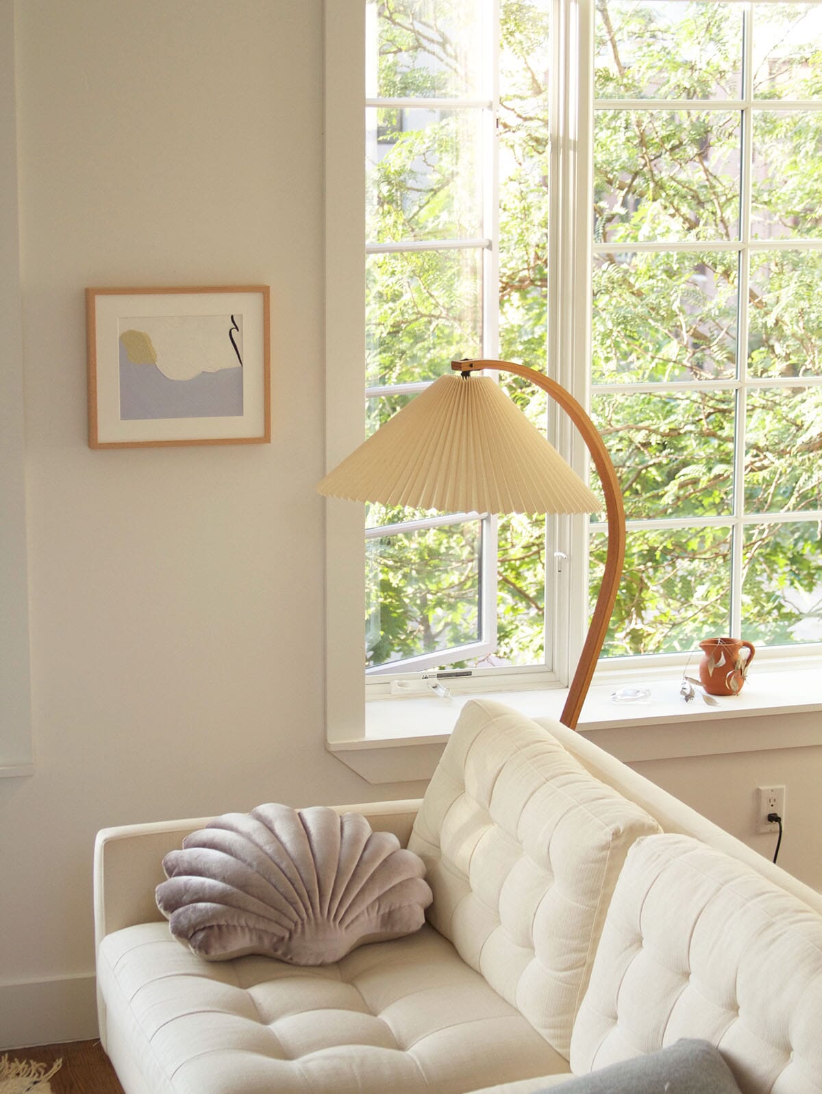 VIREX-Wooden Floor Lamp-ZENDUCE