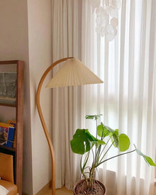 VIREX-Wooden Floor Lamp-ZENDUCE