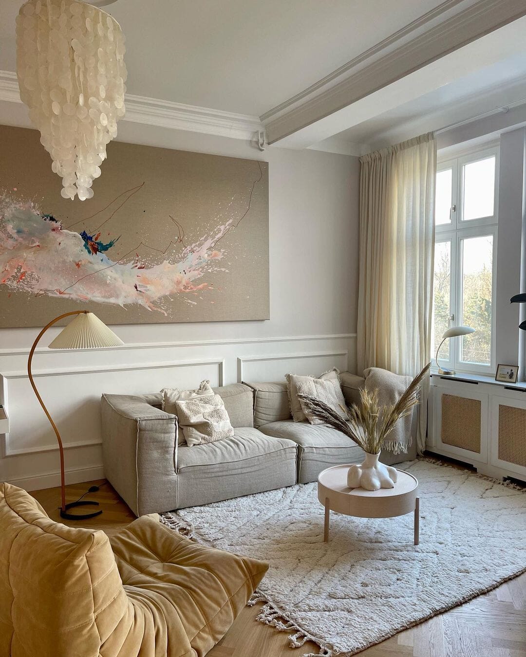 VIREX-Wooden Floor Lamp-ZENDUCE