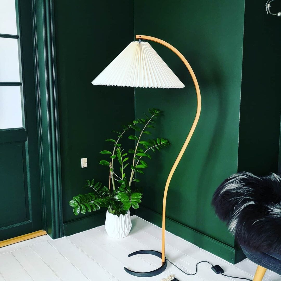 VIREX-Wooden Floor Lamp-ZENDUCE