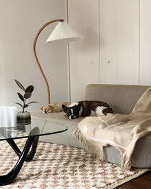 VIREX-Wooden Floor Lamp-ZENDUCE