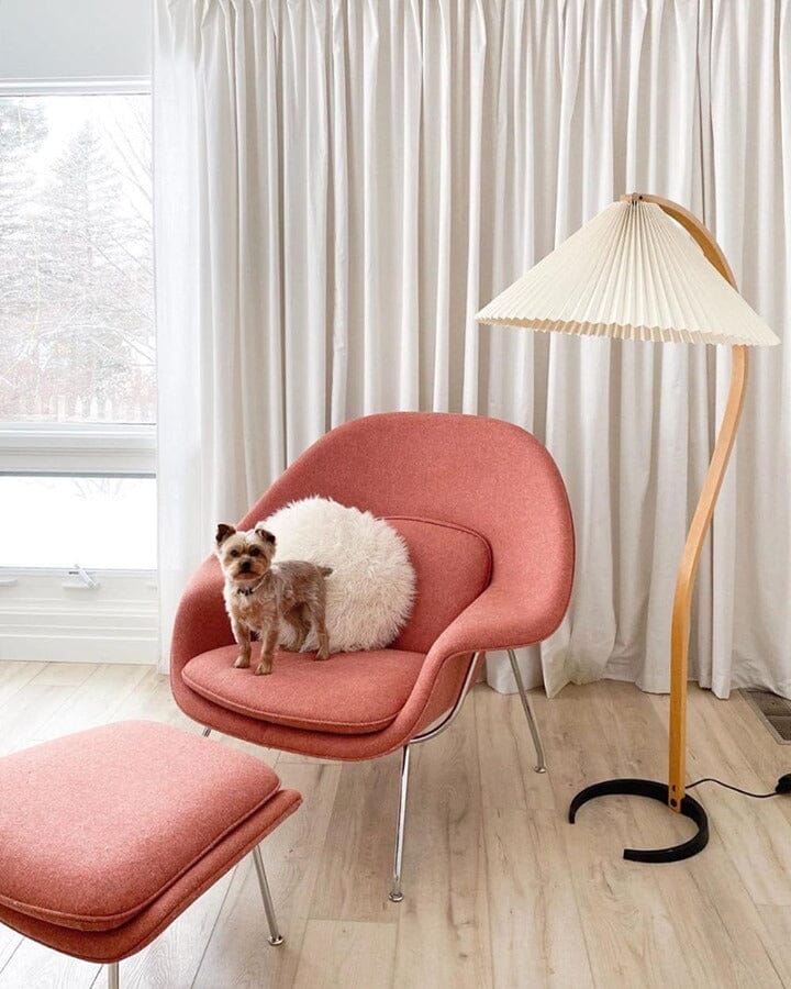 VIREX-Wooden Floor Lamp-ZENDUCE