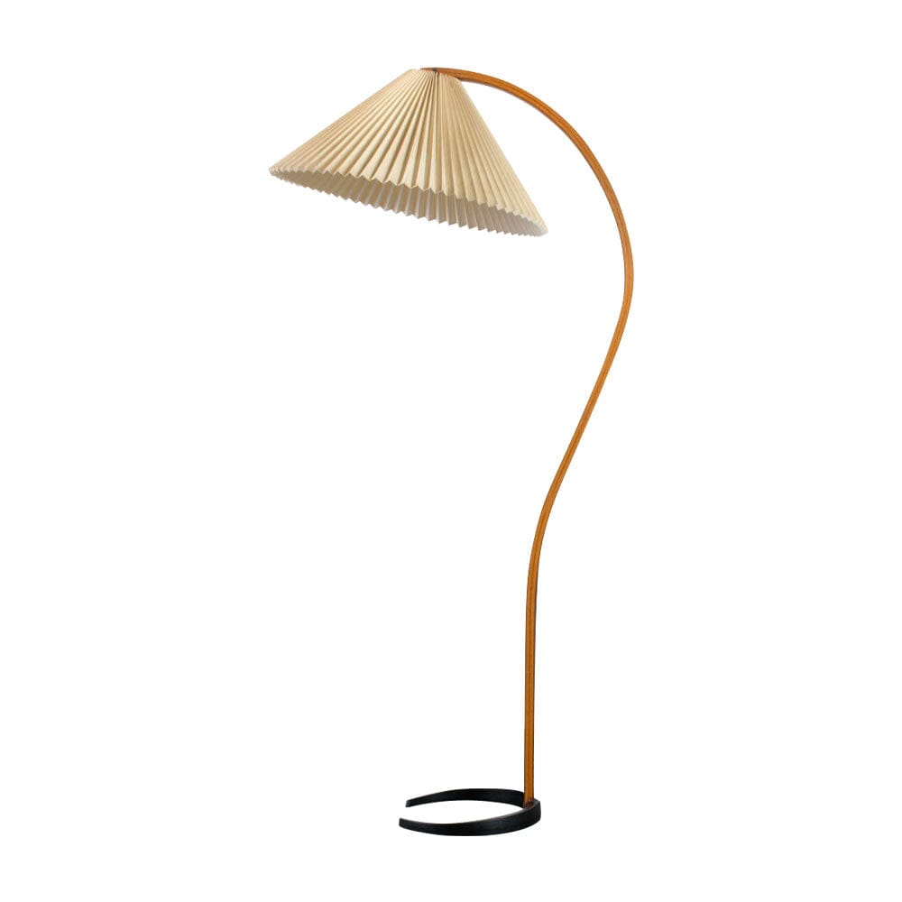 VIREX-Wooden Floor Lamp-ZENDUCE