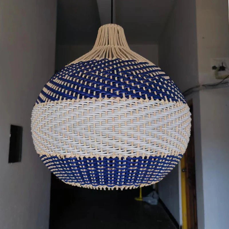 VIVARA - ZENDUCE - Dark blue and white / Dia-50cm