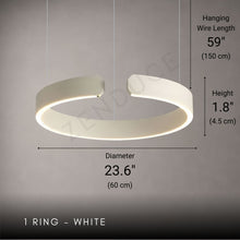 ZARIA-Modern Dimmable LED Ring Pendant Light-ZENDUCE