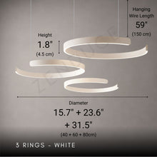 ZARIA-Modern Dimmable LED Ring Pendant Light-ZENDUCE