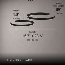 ZARIA-Modern Dimmable LED Ring Pendant Light-ZENDUCE