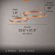 ZARIA-Modern Dimmable LED Ring Pendant Light-ZENDUCE