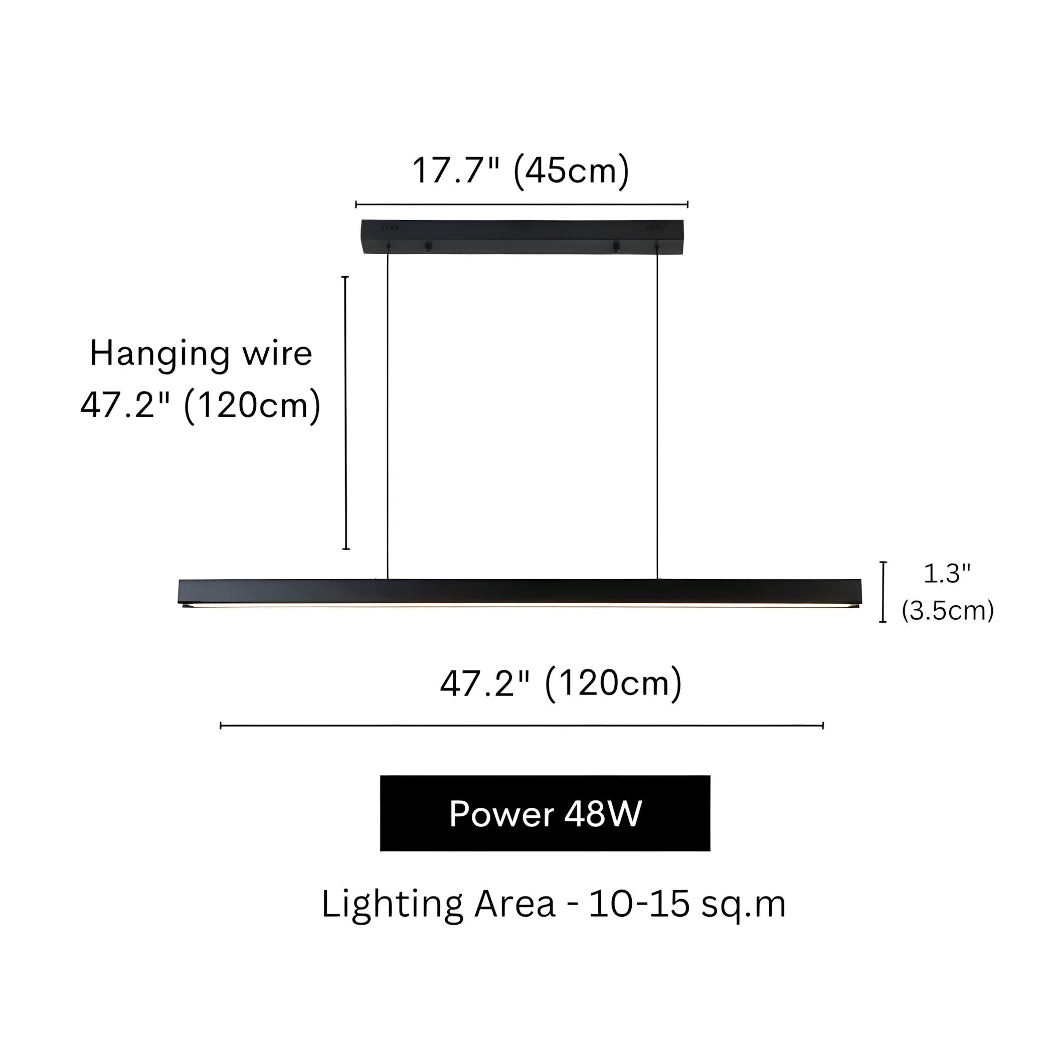 ZEN LINE - ZENDUCE - Brown / 31.5" L / Neutral light