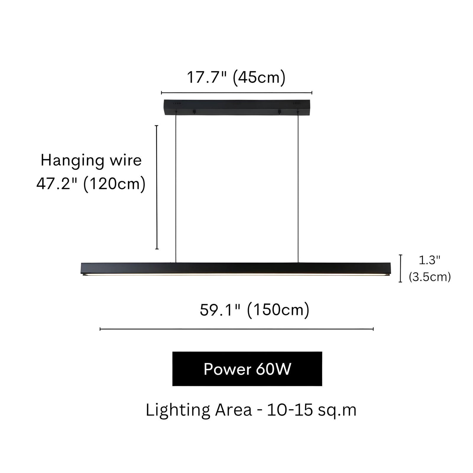 ZEN LINE - ZENDUCE - Brown / 31.5" L / Neutral light