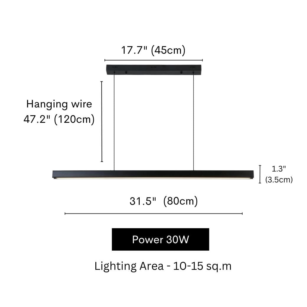 Arctic Block LED Pendant Light - Nordic Minimalist Design
