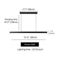 Arctic Block LED Pendant Light - Nordic Minimalist Design