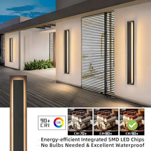 ZENTHA-Modern Linear Outdoor Sconce-ZENDUCE