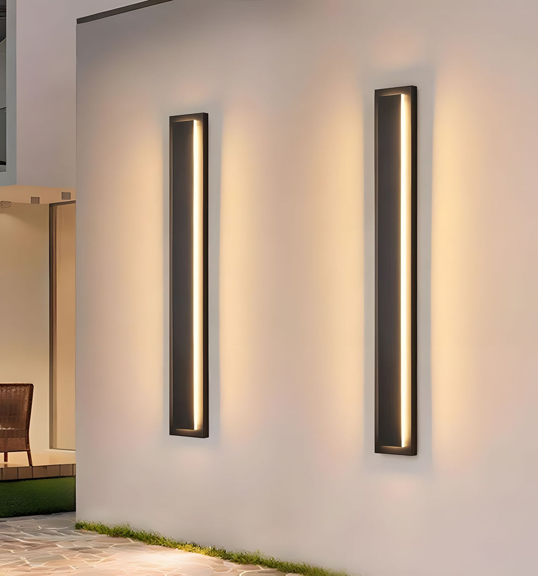 ZENTHA-Modern Linear Outdoor Sconce-ZENDUCE