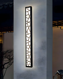 ZYLEN-Linear Outdoor Dimmable Wall Light-ZENDUCE