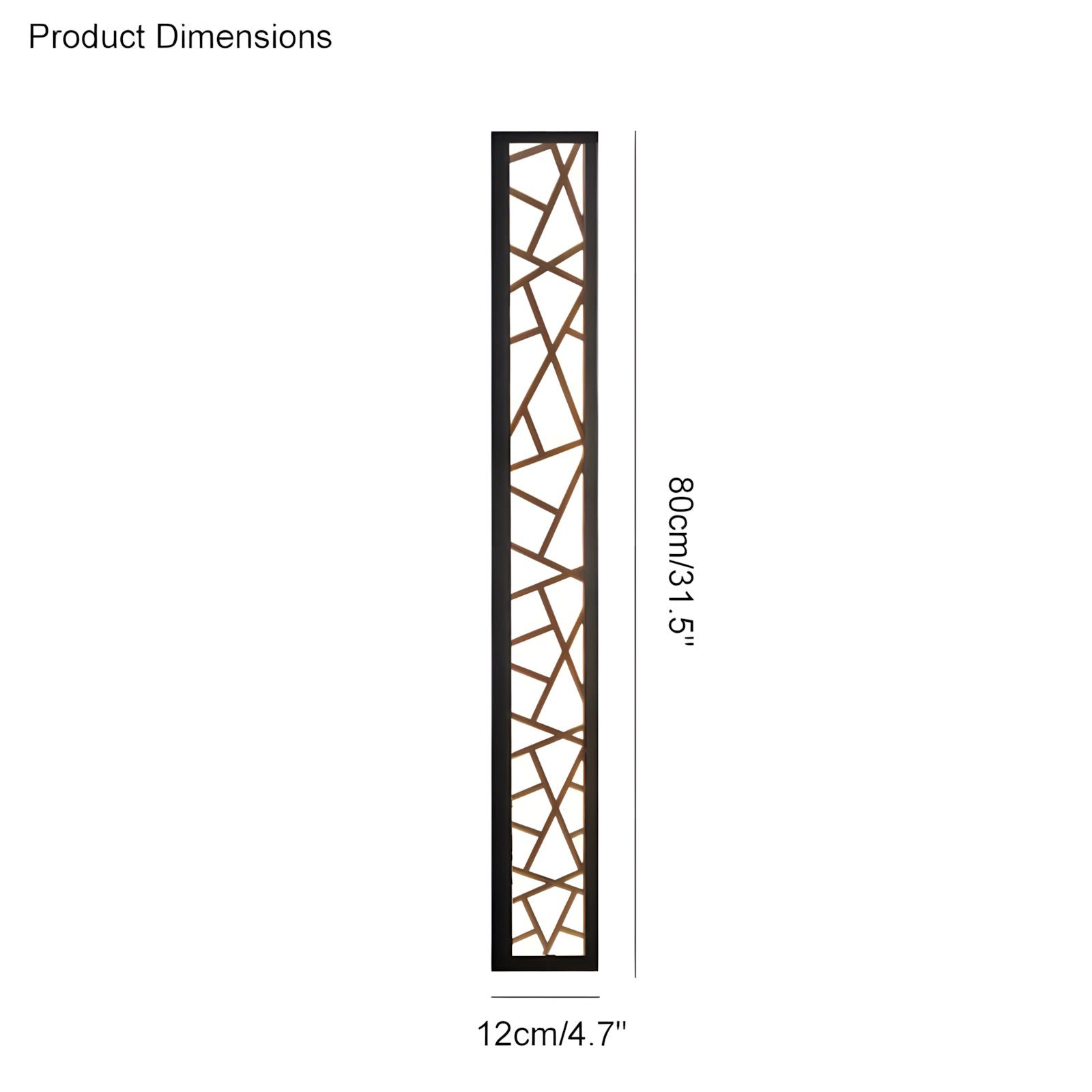 ZYLEN-Linear Outdoor Dimmable Wall Light-ZENDUCE