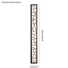 ZYLEN-Linear Outdoor Dimmable Wall Light-ZENDUCE