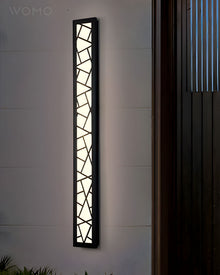 ZYLEN-Linear Outdoor Dimmable Wall Light-ZENDUCE
