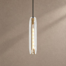 ALLEVA (OPEN BOX) lighting on a mushroom taupe background with natural shadows