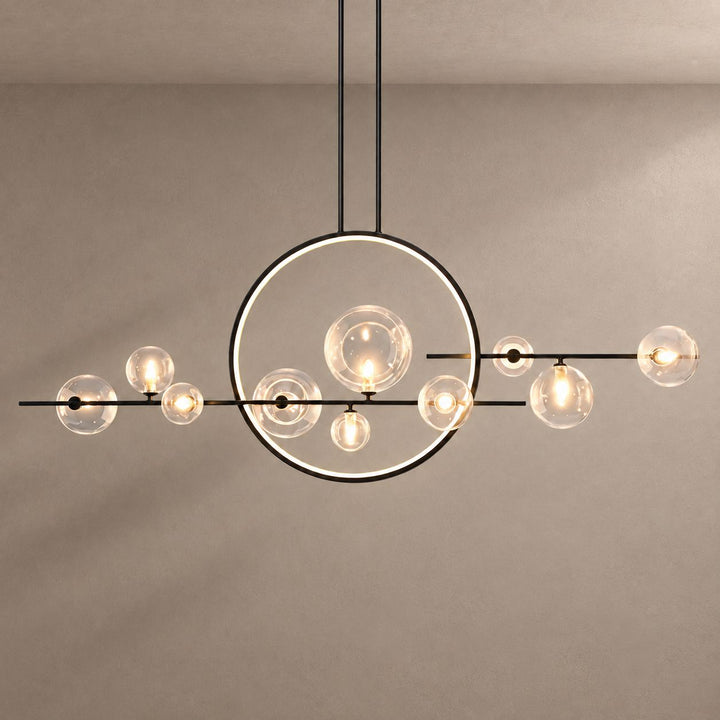 ARCHIPELAGO lighting with natural shadows against a mushroom taupe background