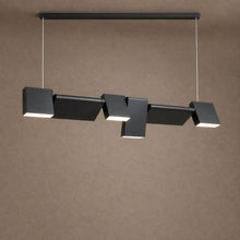 BEAXIS chandelier centered on mushroom taupe background